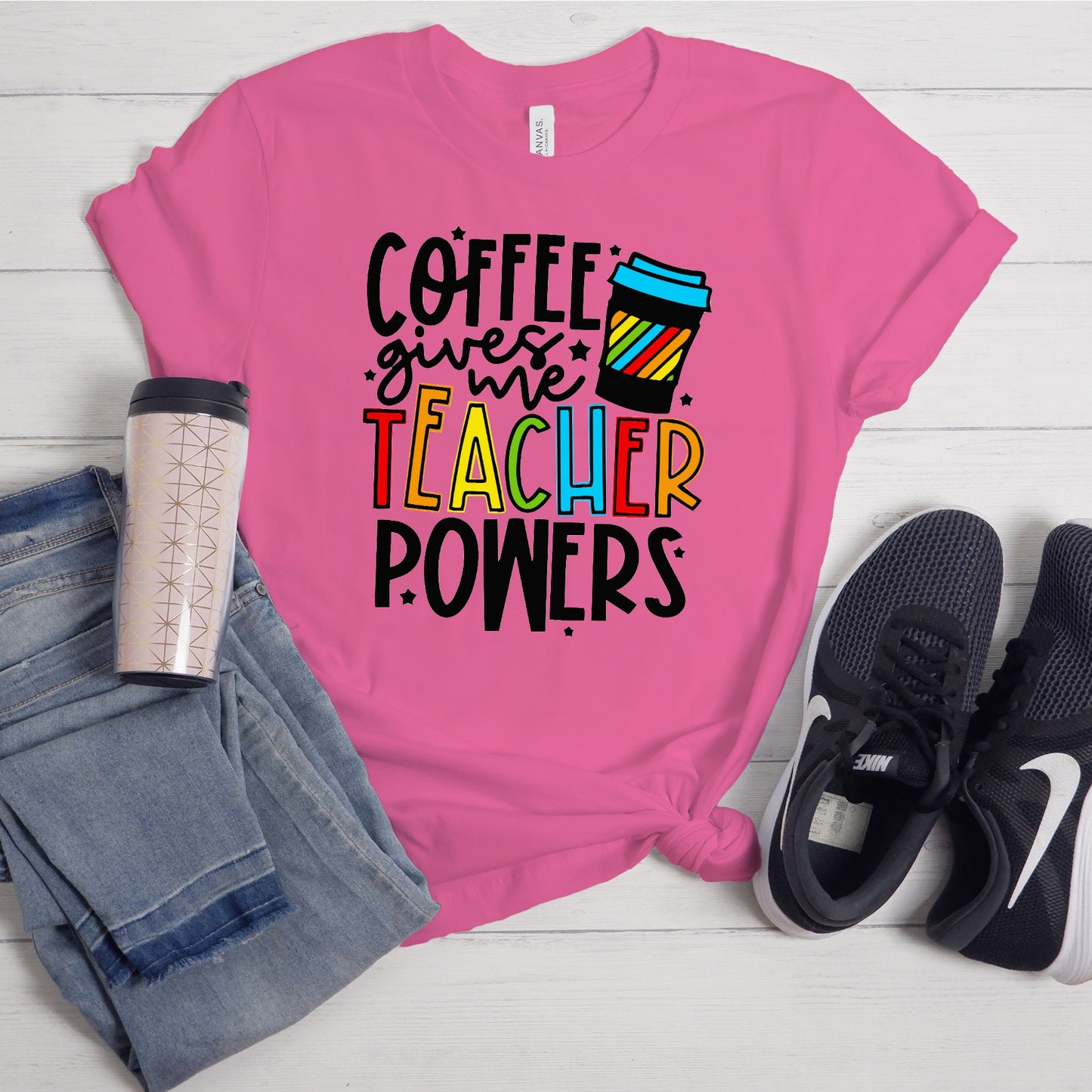 Coffee gives me TEACHER Powers