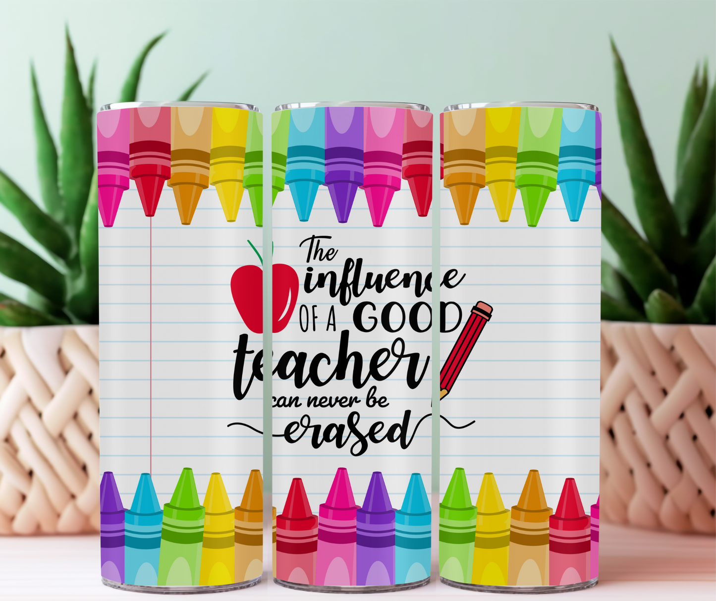 The Influence of a Good Teacher Tumbler
