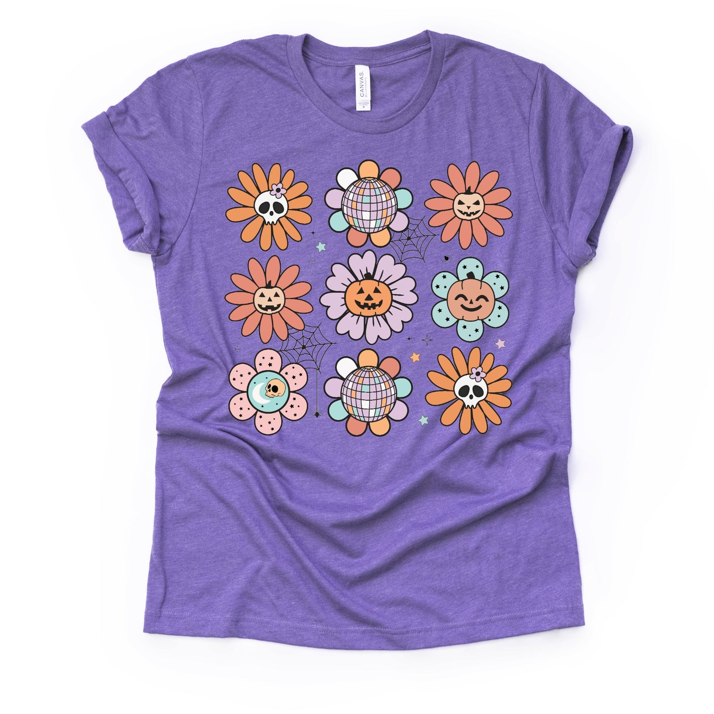 Retro Halloween Flowers