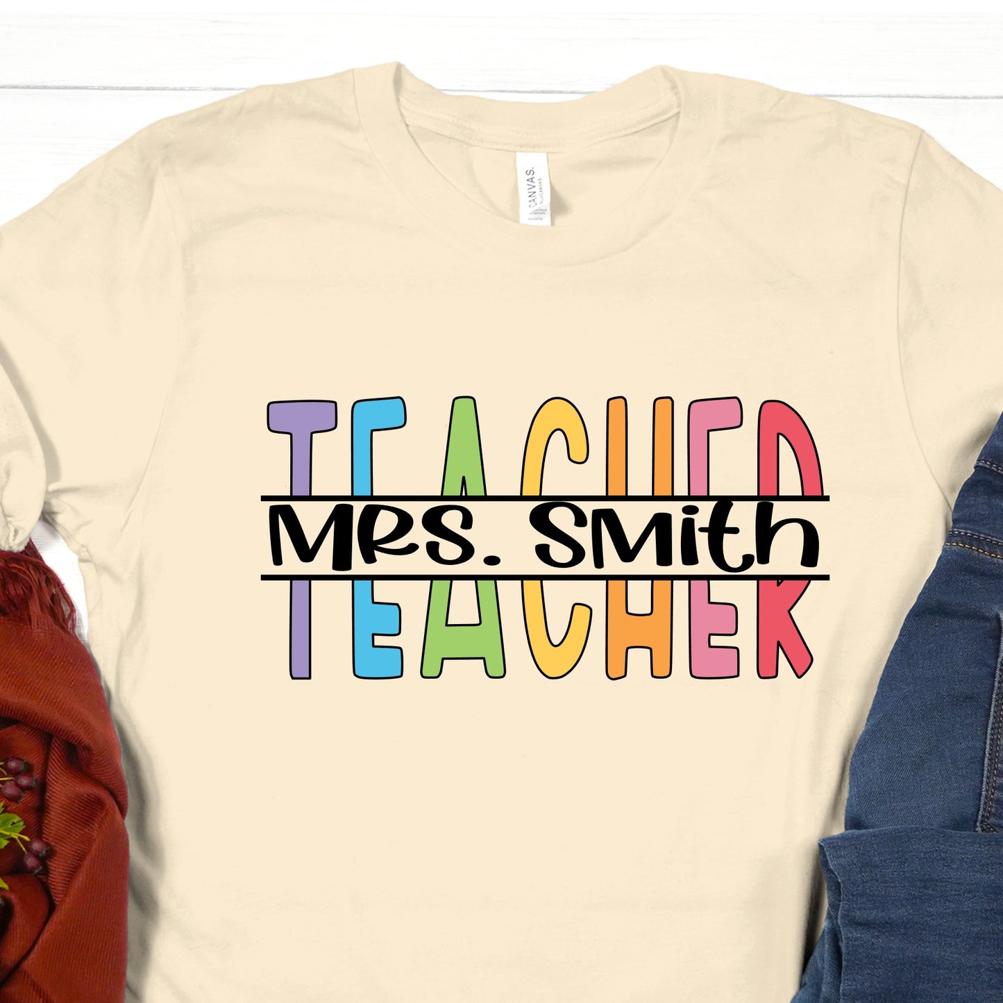 TEACHER Personalized Shirt