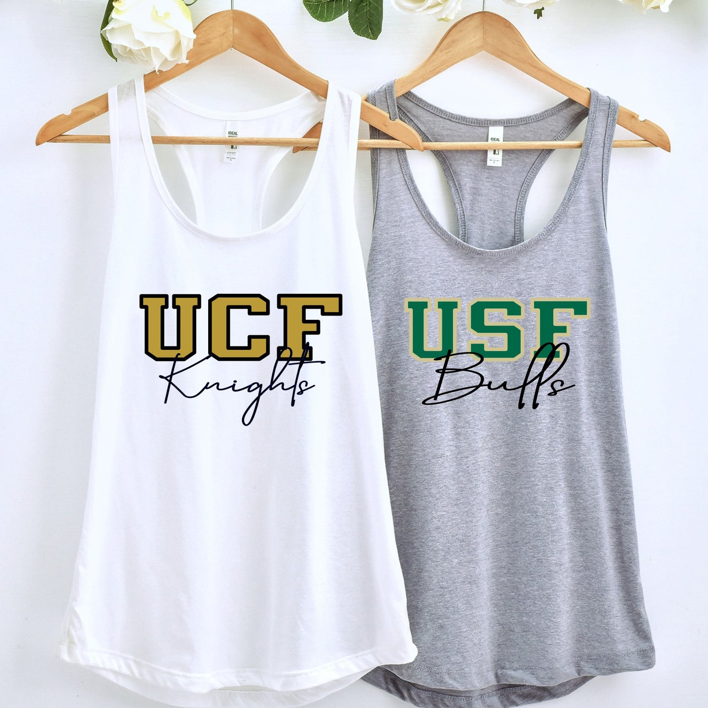 Any College Letters with Script Mascot