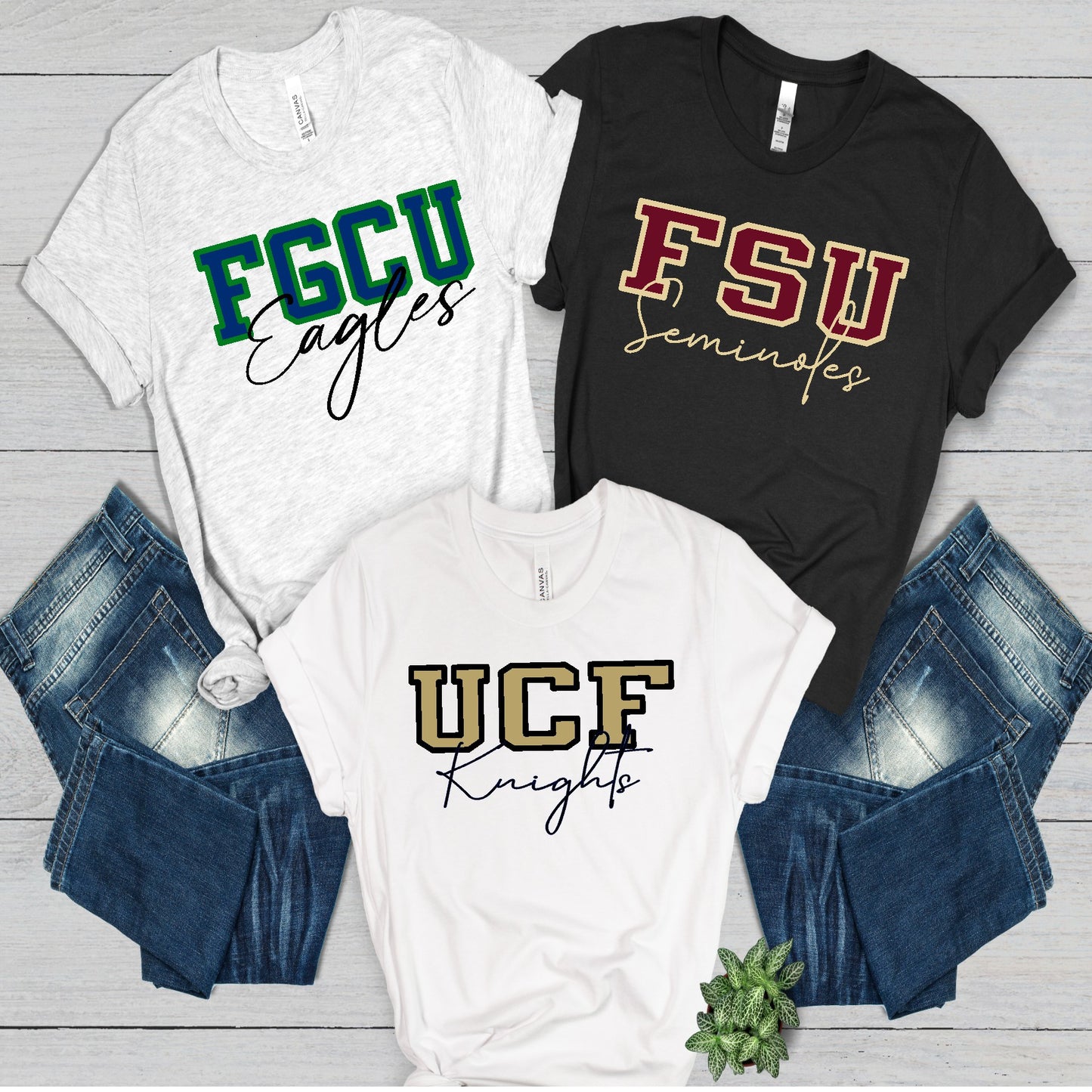 Any College Letters with Script Mascot