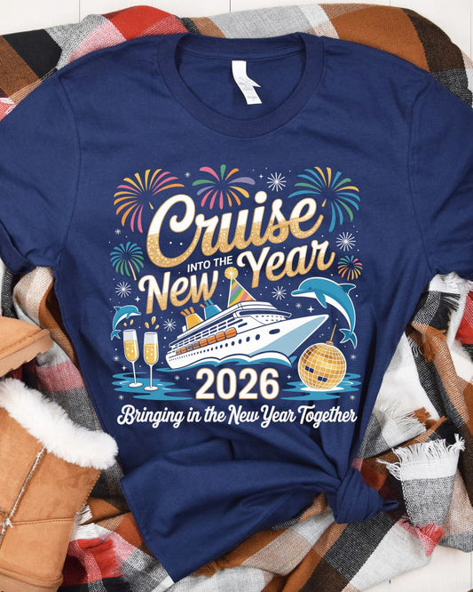 Cruise Into the New Year Together Fireworks
