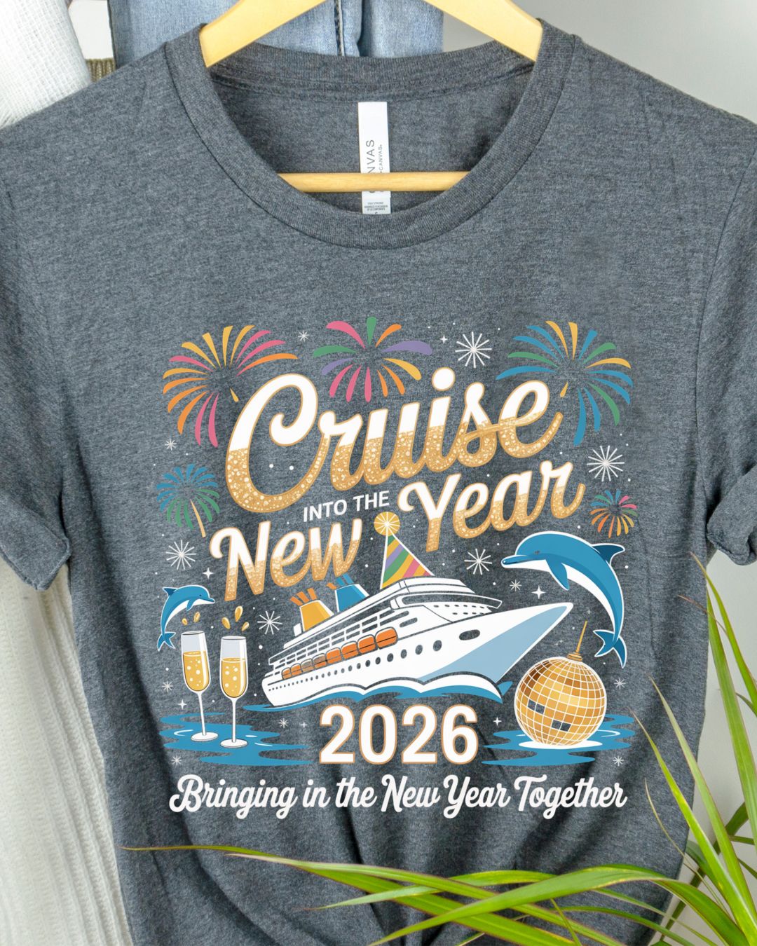 Cruise Into the New Year Together Fireworks