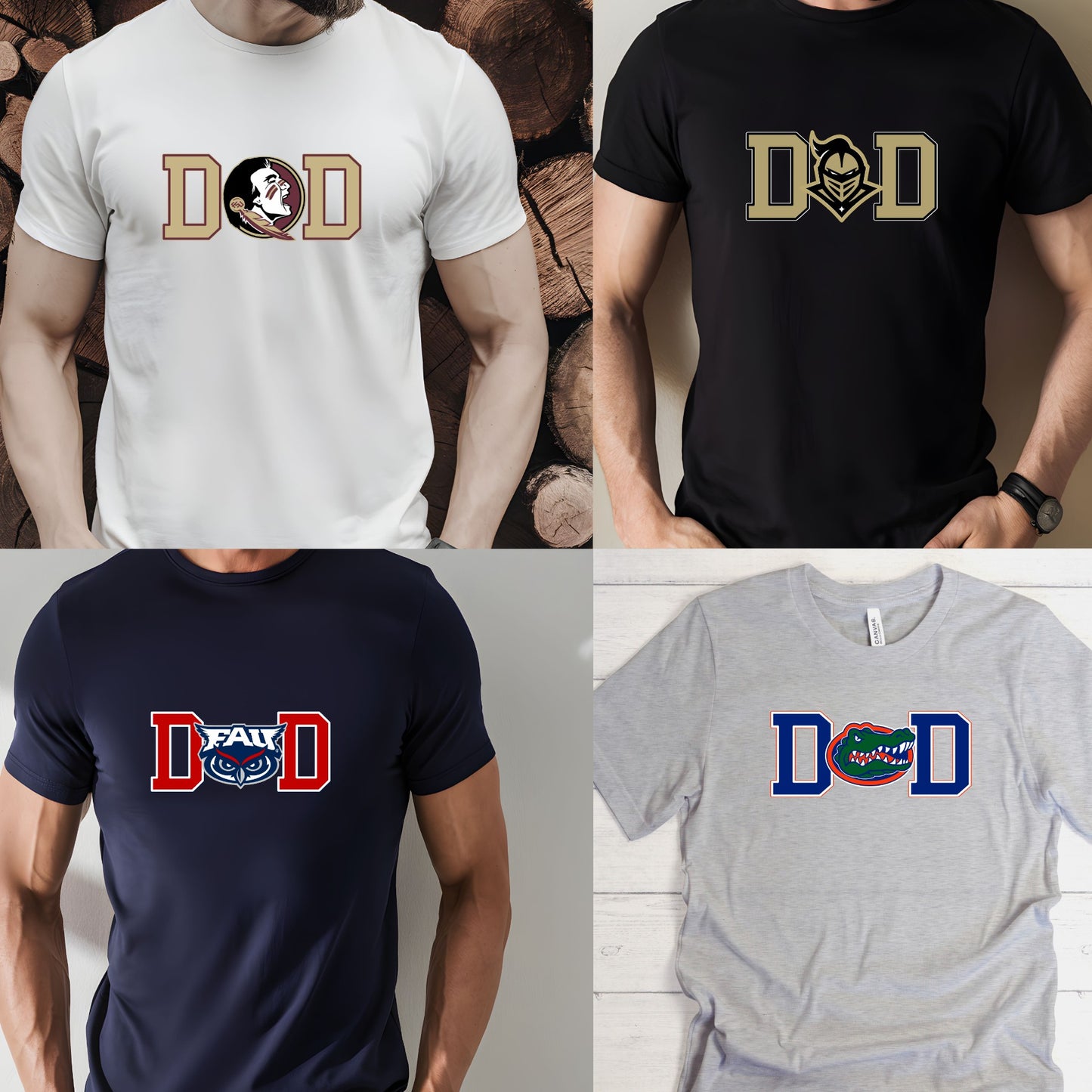 Any School DAD Shirt