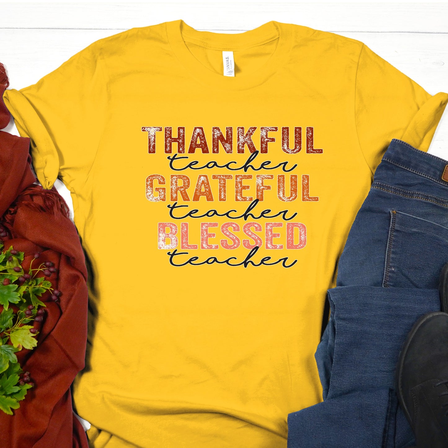 Grateful, Thankful, Blessed Teacher