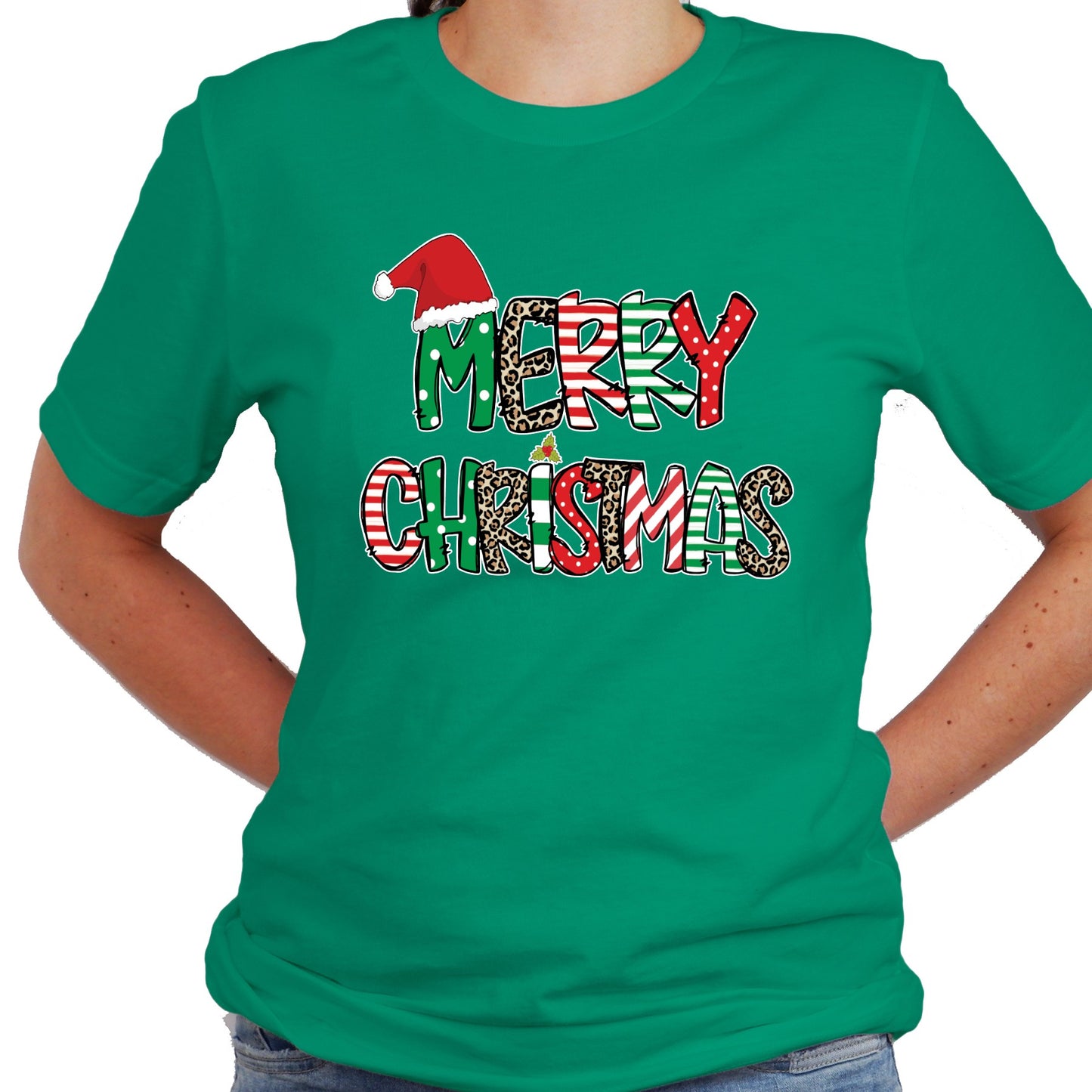 Merry Christmas with Santa Hat