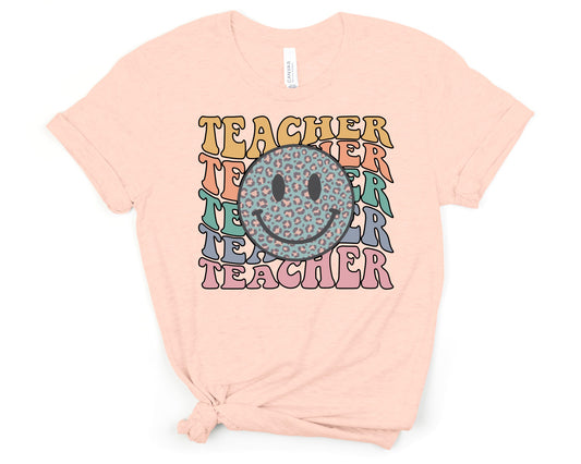 Groovy Teacher Happy Face