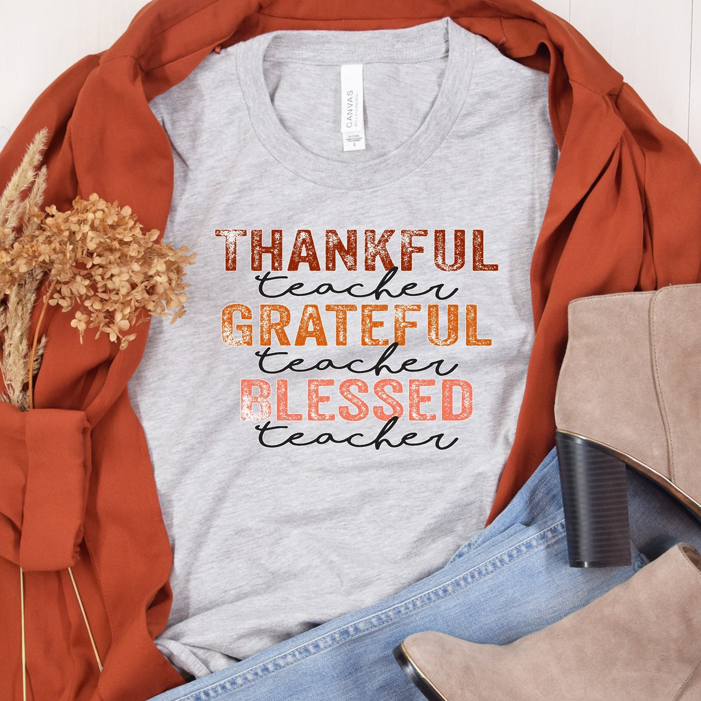 Grateful, Thankful, Blessed Teacher