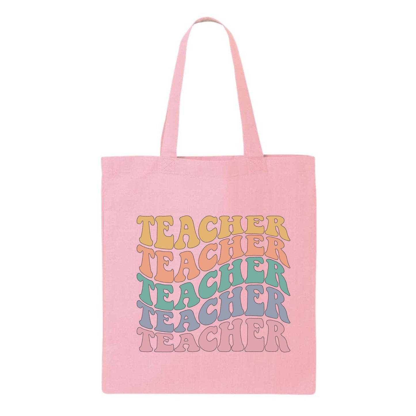 Retro Teacher Tote