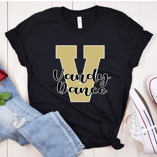 V Vandy Dance Team Shirts