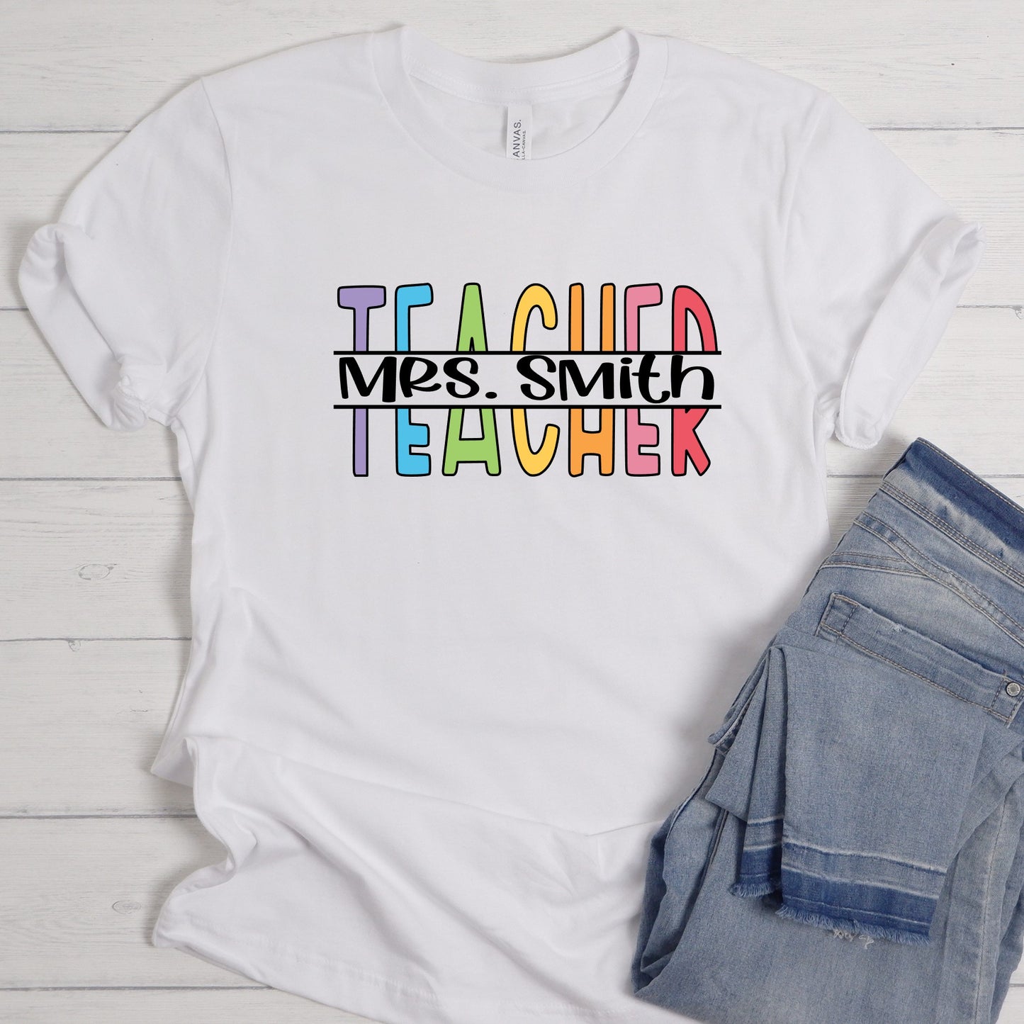TEACHER Personalized Shirt